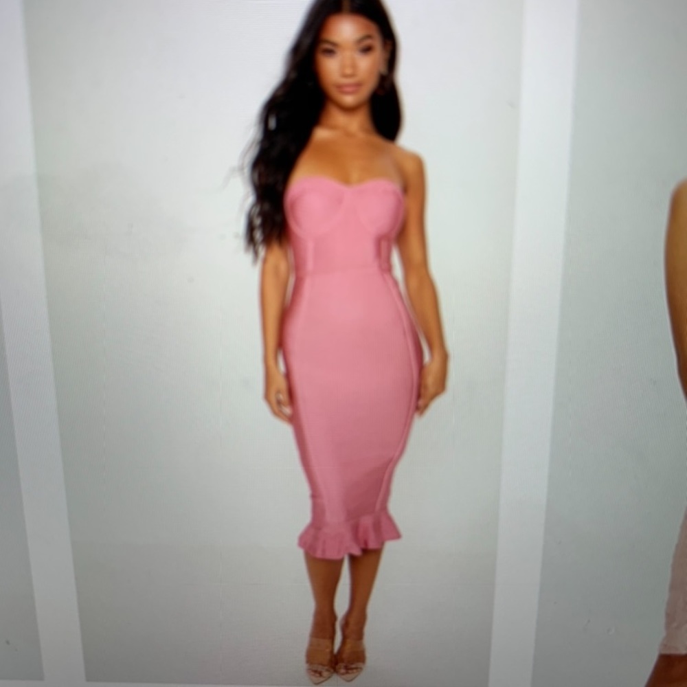 Pink dress